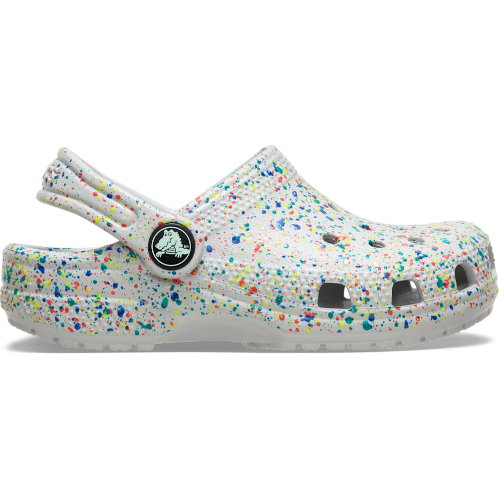 Kids' Classic Glow Paint Splatter Clog