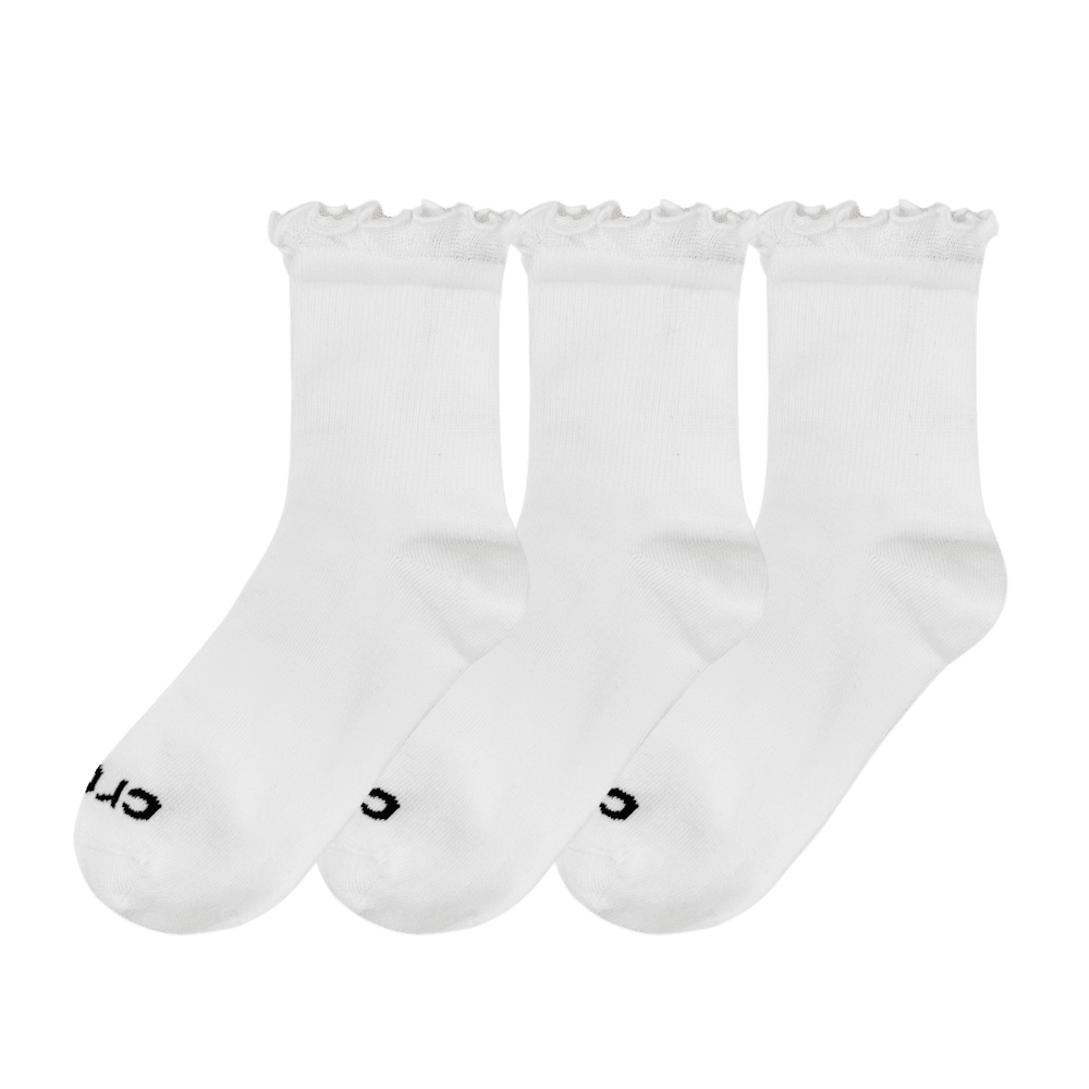 Ruffle Ankle Socks 3PK