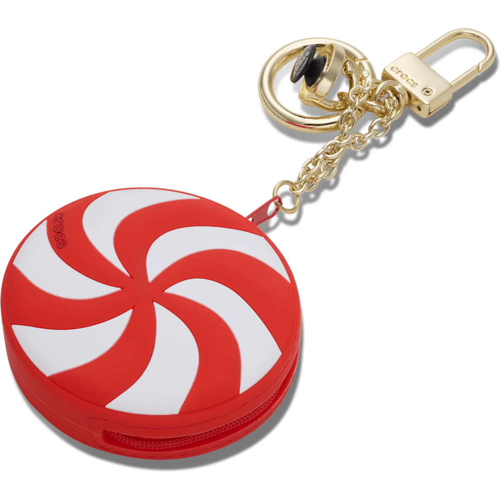 Peppermint Pouch Bag Charm