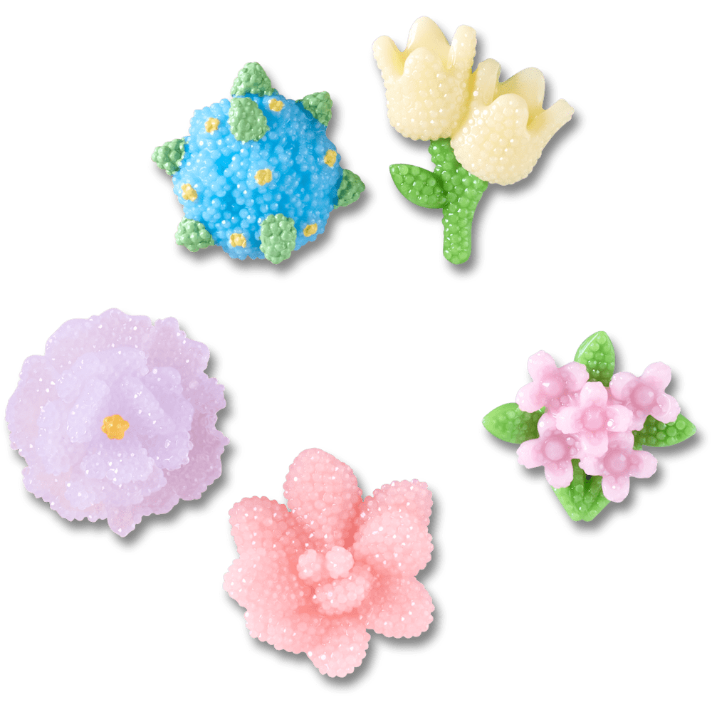 Beaded Flowers 5 Pack