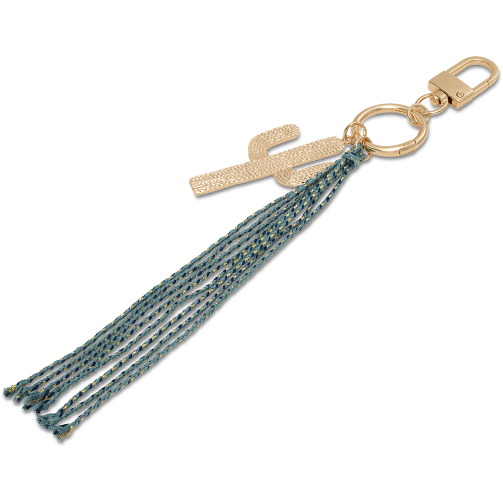Cactus Tassel Bag Charm